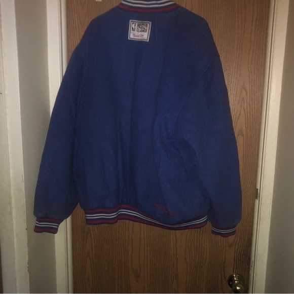 MITCHELL&NESS DETROIT PISTONS BADBOYS 1989-90 CHAMPS WOOL AUTHENTIC JACKET - Picture 3 of 12